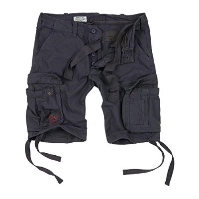 Abbildung von Surplus Raw Vintage Airborne Herren Cargo Shorts, anthrazit, 3XL