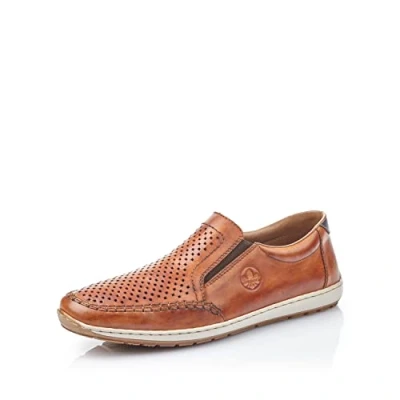 Abbildung von Rieker 08868 FSK Herren Halbschuhe Peanut/Peanut/pazifi Gr. 41