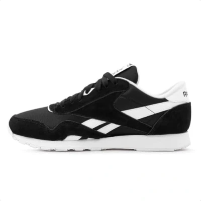 Abbildung von Reebok Classic CL Sneaker low, Größe: 41, Core black/footwear white Leder und textil