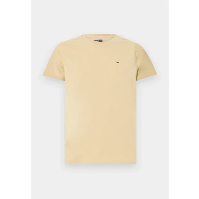 Abbildung von Tommy Jeans SLIM TEE Tshirt basic, Herren, Größe: 46, Relic tan
