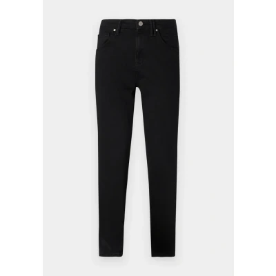 Abbildung von Marc O&#039;Polo Denim Damen Jeanshose mit Stretch Anteil Boyfriend Fit, Schwarz (Multi/Vintage Black), W27/L34