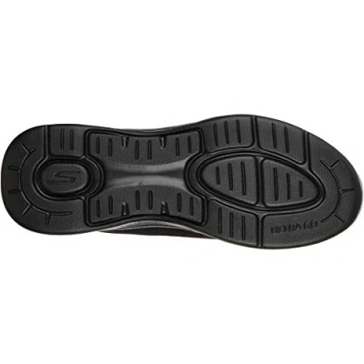 Abbildung von Skechers Herren Go Walk Arch Fit Idyllic Sneaker, Black Textile Synthetic Trim, 39.5 EU