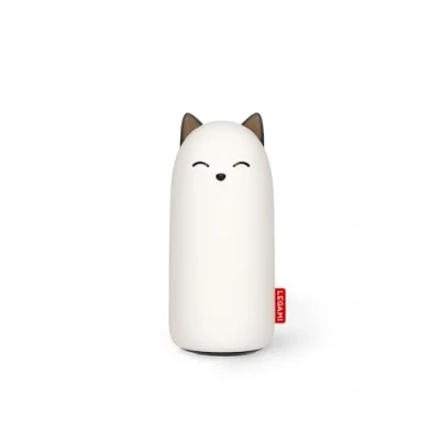 Abbildung von Legami Meow Powerbank, wiederaufladbarer Akku, USB Kabel Typ C enthalten, 5000 mAh, hochwertiger Lithium tragbare 4 x 9,5 cm