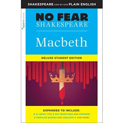Abbildung von Macbeth: No Fear Shakespeare Deluxe Student Editions Side By Plain English (Sparknotes Shakespeare, Band 28)