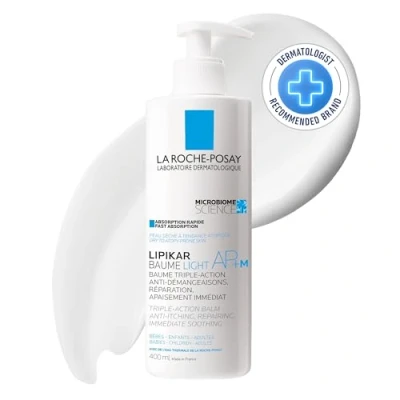 Abbildung von Lipikar Baume Light AP+M Schnell einziehende, rückfettende Lotion bei Neurodermitis