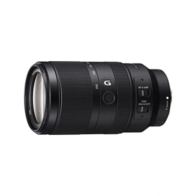 Abbildung von Sony E 70 350mm f/4.5 6.3 G OSS APS C, Super Telezoom Objektiv (SEL70350G)