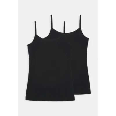 Abbildung von Schiesser PACK 2 Unterhemd/shirt für Kinder, Größe: 140, Schwarz