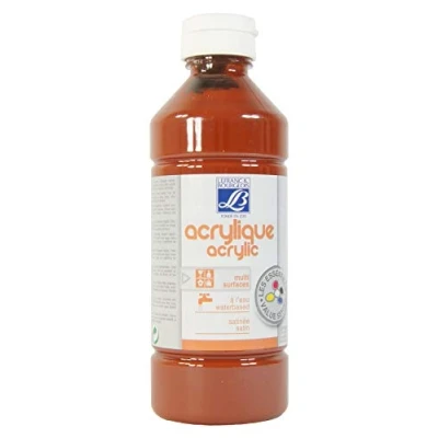Abbildung von Lefranc &amp; Bourgeois &quot;Value Serie&quot; Kinder Acrylfarben, 500ml Tube Braun