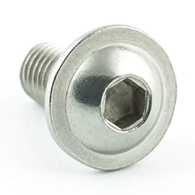 Abbildung von Eisenwaren2000 M8 x 20 mm Linsenkopfschrauben mit Innensechskant und Flansch (100 Stück) ISO 7380 Linsenkopf Schrauben Flachkopf Bund Gewindeschrauben Edelstahl A2 V2A rostfrei