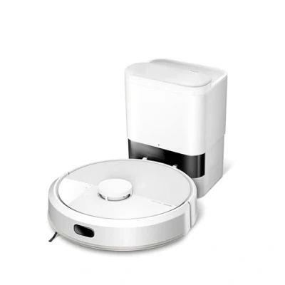 Abbildung von iRobot Roomba 105 Combo + AutoEmpty Dock Automatische Entleerung für bis zu 75 Tage Saugen Wischen Clearview LiDAR 7000Pa 120 mins SmartScrub Umfährt Hinderniss App Weiß