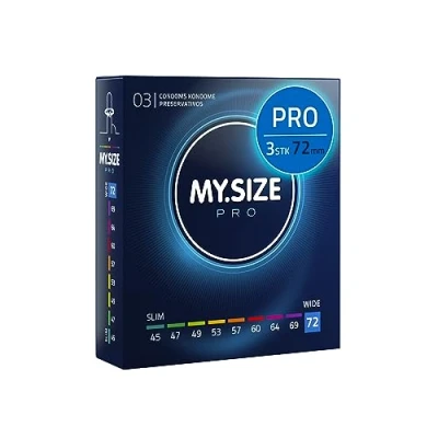Abbildung von MY.SIZE PRO Kondom Größe 8, 72mm, 3 Stück Die neue Generation Kondome