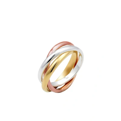 Abbildung von Elli TRIO Basic Ring multicoloured, Damen, Größe: 54, Multi coloured