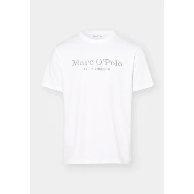 Abbildung von Marc O&#039;Polo Short Sleeve Tshirt print, Herren, Größe: Small, White