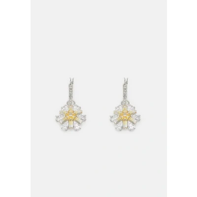 Abbildung von Swarovski Idyllia HOOP DROP Ohrringe, Damen, Größe: One Size, Yellow