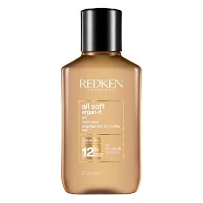 Abbildung von Redken ALL SOFT ARGAN6 OIL Nourishing HAIR FOR Silky AND Shiny Haarpflege, Größe: 111 ml,