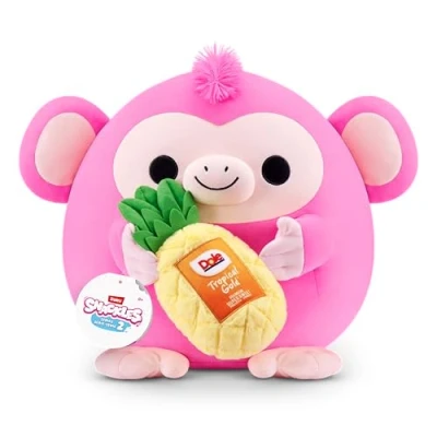 Abbildung von Snackles Serie 2 20 cm (Oli) von ZURU Kuschelig weiches, beruhigendes, großes Plüschspielzeug mit lizenziertem Snackmarken Accessoire