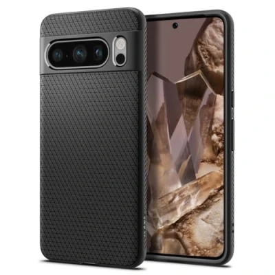 Abbildung von Spigen Liquid Air Hülle Kompatibel mit Google Pixel 8 Pro Schwarz