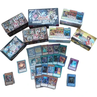Abbildung von Konami Yu Gi Oh! Sparangebot 100 deutsche gemischte Karten + 1 Booster unserer Wahl