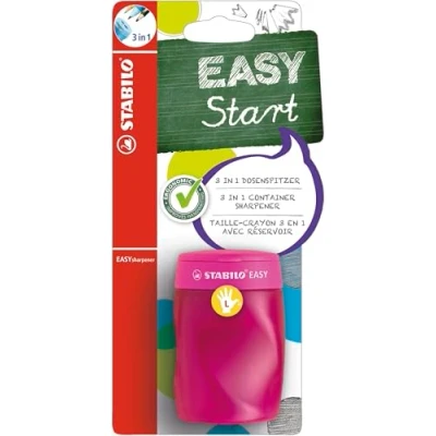 Abbildung von STABILO Ergonomischer Dosen Spitzer für Linkshänder EASYsharpener 3 in 1 pink