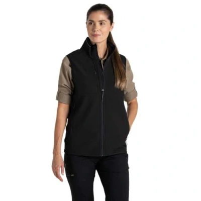 Abbildung von Craghoppers Unisex Expert Basecamp Softshell Weste Gilet Bodywarmer, Schwarz, XXXL