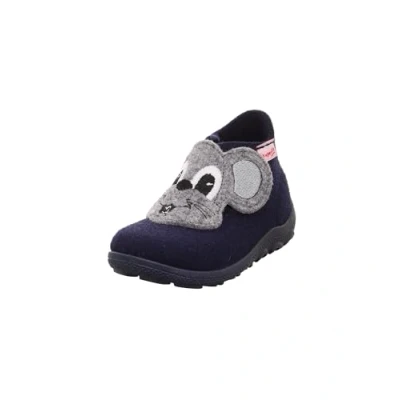 Abbildung von Superfit Happy OCTI Hausschuh, Blau/Grau 8100, 26 EU Weit