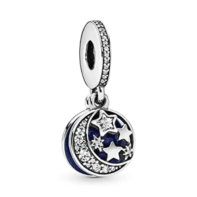 Abbildung von PANDORA Charm Silber Anhänger &quot;Vintage Nachthimmel&quot; 791993CZ