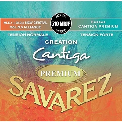 Abbildung von Savarez Saiten Klassische Gitarre Creation Cantiga Premium Gemischte Spannung normaler/starker Satz