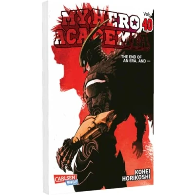 Abbildung von My Hero Academia 40: Abenteuer und Action in der Superheldenschule Mit Glow the Dark Effekt auf dem Cover nur 1. Auflage!