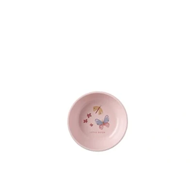 Abbildung von Mepal Kinderschale Mio Kinder Geschirr Gut für Brei, Joghurt und Suppe Mikrowellentauglich Spülmaschinengeeignet BPA frei 300ml Flowers &amp; Butterflies
