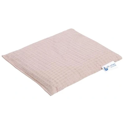 Abbildung von Medi Partners Kirschkernkissen Körnerkissen groß Wärmekissen 500g Rechteck 20x25cm Öko Natur 100% Baumwolle Wärme + Kältetherapie Massagetherapie (Hell Pink)