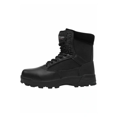 Abbildung von Brandit Unisex Tactical Boots Zipper Taktische Militärstiefel, Schwarz, 44 EU