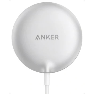 Abbildung von Anker MagGo magnetisches kabelloses Ladegerät (Pad), MagSafe kompatibel, 15W schnelles Ladegerät, Qi2 Zertifiziert, Für iPhone 16/15/15 Plus/15 Pro/15 Pro Max/14/13/12 Serie (Ohne Netzteil)