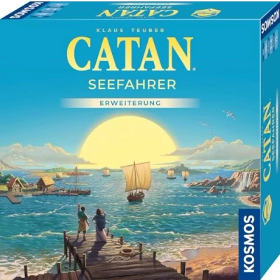 Abbildung von KOSMOS 682705 Catan Seefahrer, Erweiterung zu Das Spiel, Brettspiel für 3 4 Personen ab 10 Jahre, Familienspiel, nur spielbar mit Basisspiel, Siedler von