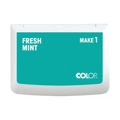 Abbildung von COLOP Stempelkissen MAKE 1 fresh mint, 50 x 90 mm, Kissen für traditionelle Handstempel und Kreativstempel