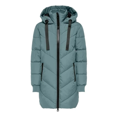 Abbildung von JDY Skylar Padded HOOD OTW NOOS Wintermantel, Damen, Größe: Small, Stormy weather