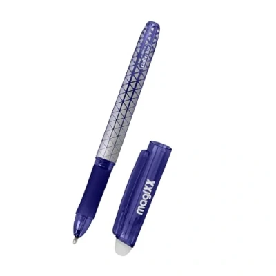 Abbildung von Online Radierstift magiXX Gelschreiber Blau mit 0,7mm Strichstärke I Tintenroller radierbar zum Schreibenlernen &amp; fürs Büro, Erasable Pen Set Radierbarer Kugelschreiber Studenten, Schüler