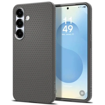 Abbildung von Spigen Liquid Air Hülle Kompatibel mit Samsung Galaxy S25 Marble Gray