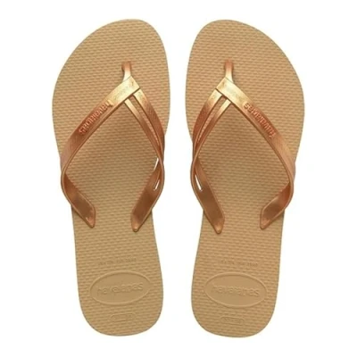 Abbildung von Havaianas Elegance, Damen Sandalen, gold, 39/40 EU