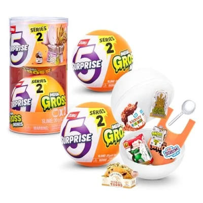 Abbildung von 5 Surprise 77568 Kapsel Brutto Mega Gross Minis Serie 2 von ZURU, Capsules