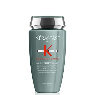 Abbildung von Kérastase Bain de Masse Épaississant Shampoo, Für geschwächtes und feines Haar, Genesis Homme, 250 ml