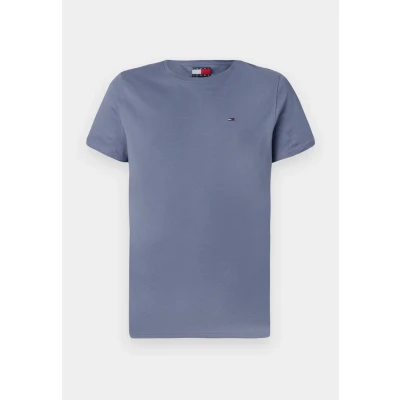 Abbildung von Tommy Jeans TEE Tshirt basic, Herren, Größe: 44, Blue moment