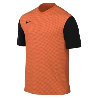 Abbildung von Nike Herren Nk Df Tiempo Prem Ii Jsy Kurzarm Shirt, Sicherheit Orange/Schwarz/Schwarz, XXL EU