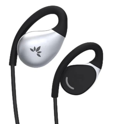 Abbildung von Avantree Resolve Kabelgebundene Open Ear Kopfhörer mit Mikrofon (für mittelgroße Ohren) Für Musik, Anrufe, Umgebungsmodus, Bedienung direkt am Kabel, Over Bügel, 3,5 mm AUX Anschluss