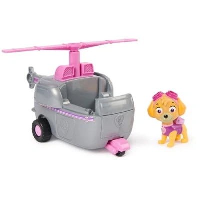 Abbildung von PAW PATROL, Helikopter mit Skye Figur (Sustainable Basic Vehicle/Basis Fahrzeug), Spielzeug für Kinder ab 3 Jahren