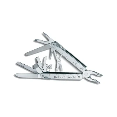 Abbildung von Victorinox SwissTool mit Nylon oder Lederetui