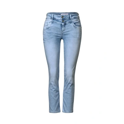 Abbildung von Street One 7/8IM Casual Jeans Slim Fit, Damen, Größe: 29, Blau