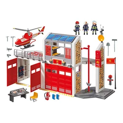 Abbildung von PLAYMOBIL City Action 9462 Große Feuerwache mit Soundeffekten, Ab 5 Jahren