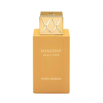 Abbildung von Swiss Arabian Shaghaf Vanilla Toffee Eau de Parfum Unisex 75ML Eine dekadente Süße von buttrigem und reichhaltigem Arabica Kaffee Verführerischer süßer Duft