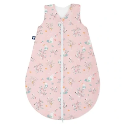 Abbildung von Julius Zöllner Sommerschlafsack, 0,5 TOG, waschbar bei 60C, Made in Germany, Oeko TEX Standard 100, Rosalie, Gr. 80