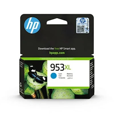 Abbildung von HP 953XL (F6U16AE) Original Druckerpatrone Blau mit hoher Reichweite für OfficeJet Pro 77xx, 82xx, 87xx